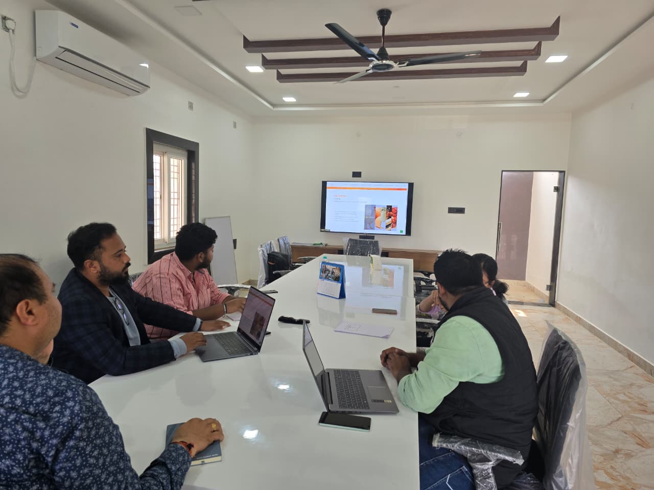 UnderGrads team meeting